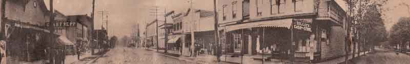 View of Main Street in 1900s